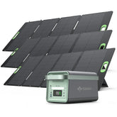 Yoshino B2000 Power Station with 3*SP200 Solar Panel - Green Vista Living